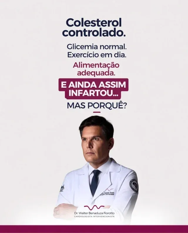 Mesmo com colesterol, glicemia e hábitos sob controle, a Lipoproteína(a) pode aumentar o risco cardiovascular por influência genética. Conhecer esse marcador é…