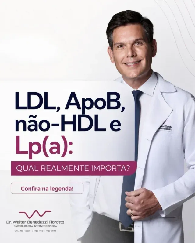 A resposta é: todos têm seu papel, mas cada marcador revela uma informação diferente sobre o seu risco cardiovascular. Enquanto o LDL ainda é um dos principais alvos do…